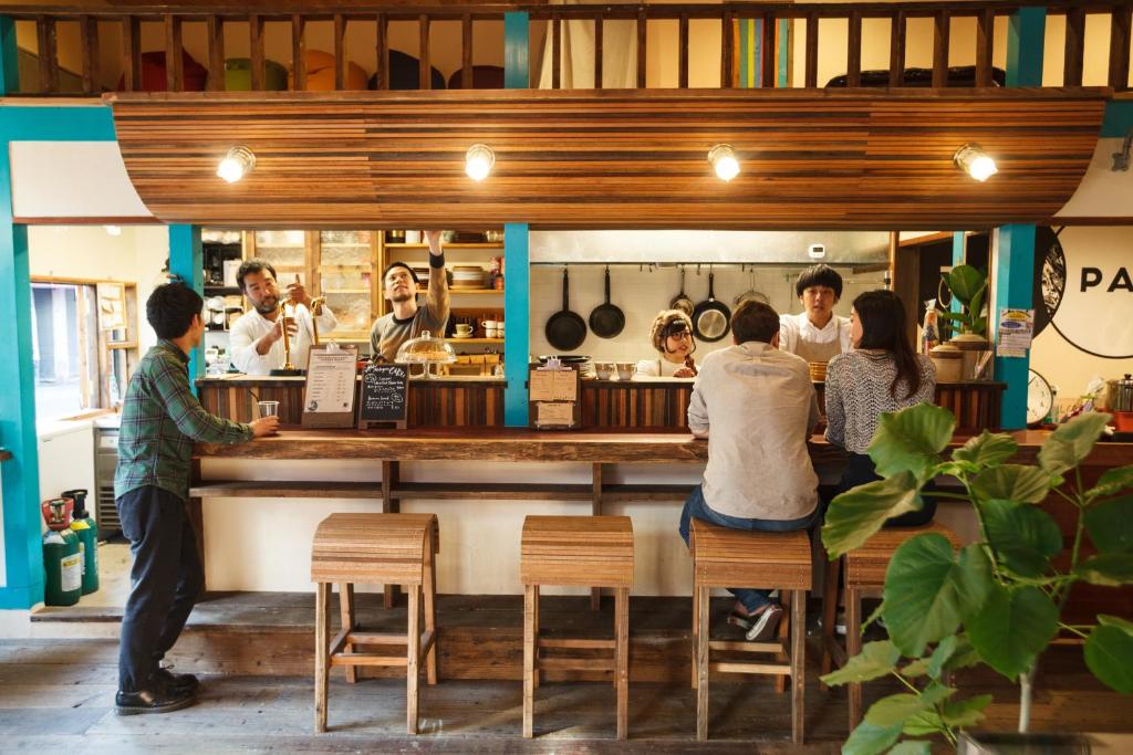ローカルプライド朝潮橋忍者ハウスからくり忍者ハウスにステイ