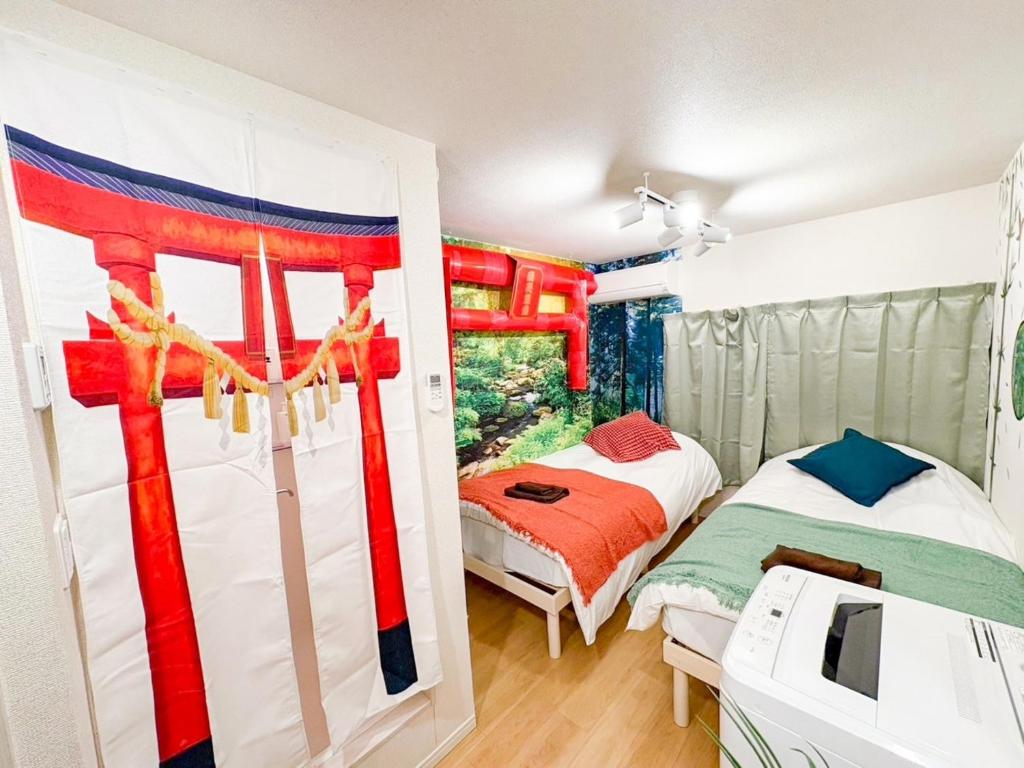 6min Shinjuku 11min Shibuya 12min walk Ikebukuro LEON RESORT IKEBUKURO traditional Japanese room2