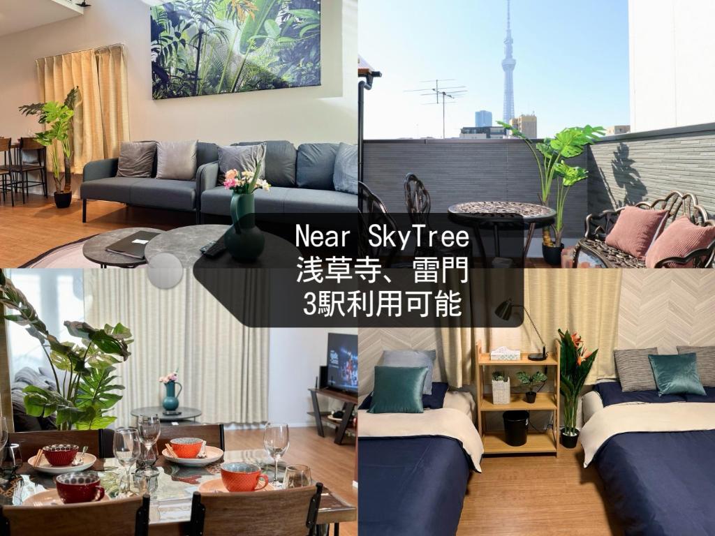 Sky Terrace 新築独栋戸建 阳光露台观景天空树