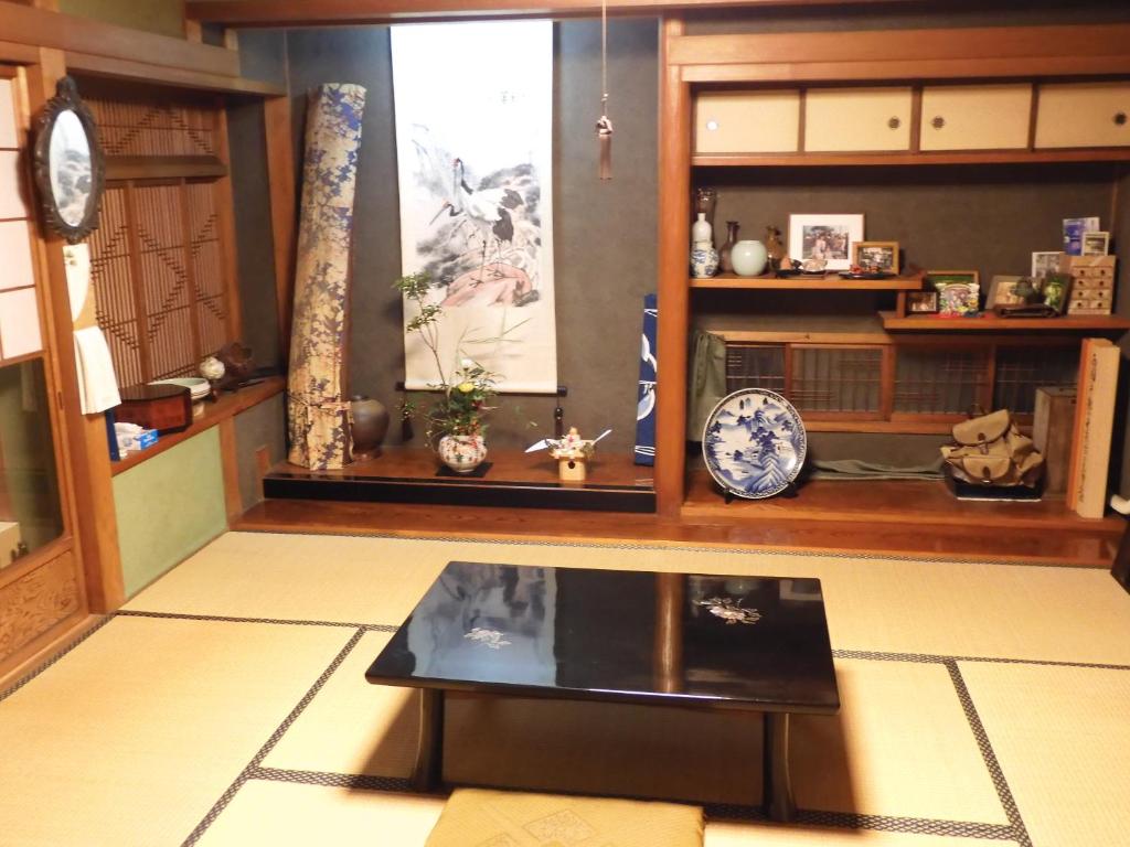 Traditional Japanese House with beautiful garden